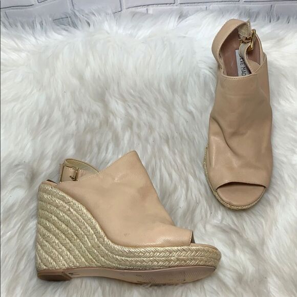 Steve Madden Corizon Espadrille Wedges Sz 9 - Picture 1 of 7